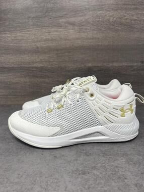 Under Armour HOVR Sneakers Womens Size 10 White Basketball 3023709-103